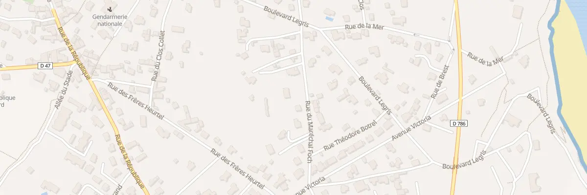 Plan du 13 Rue du Mal Foch à Binic-Étables-sur-Mer