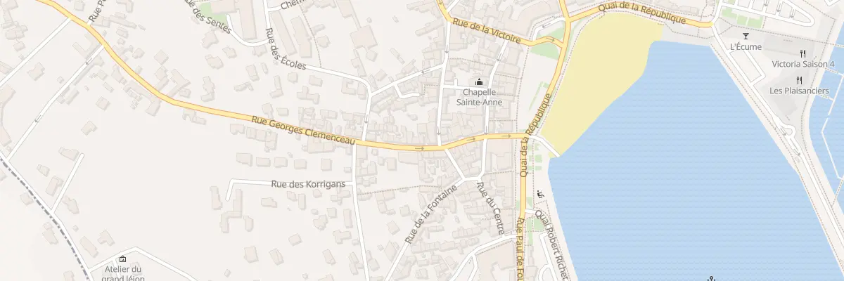 Plan du 16 Rue Georges Clémenceau à Saint-Quay-Portrieux