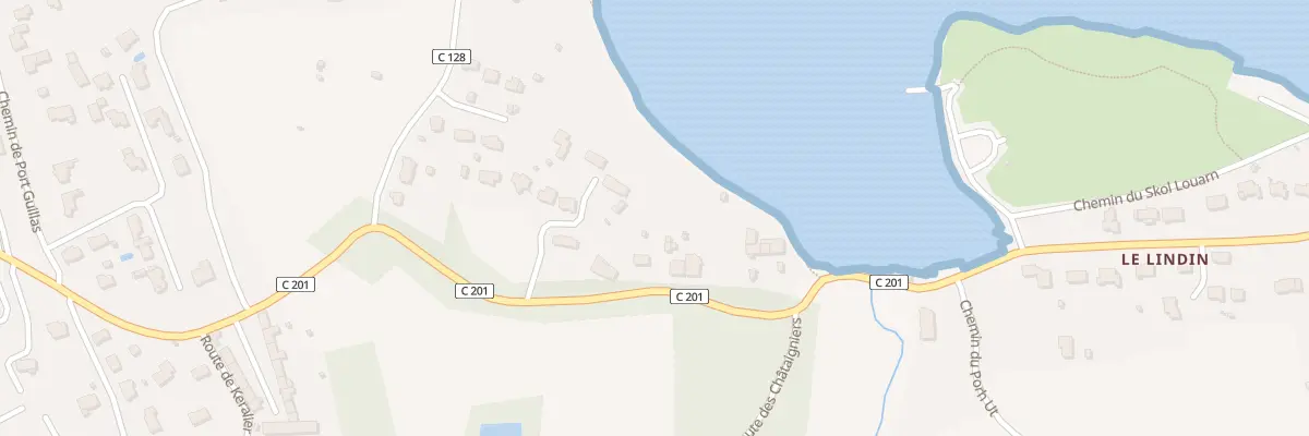 Plan du 5213 Rue du Pont du Lindin à Sarzeau