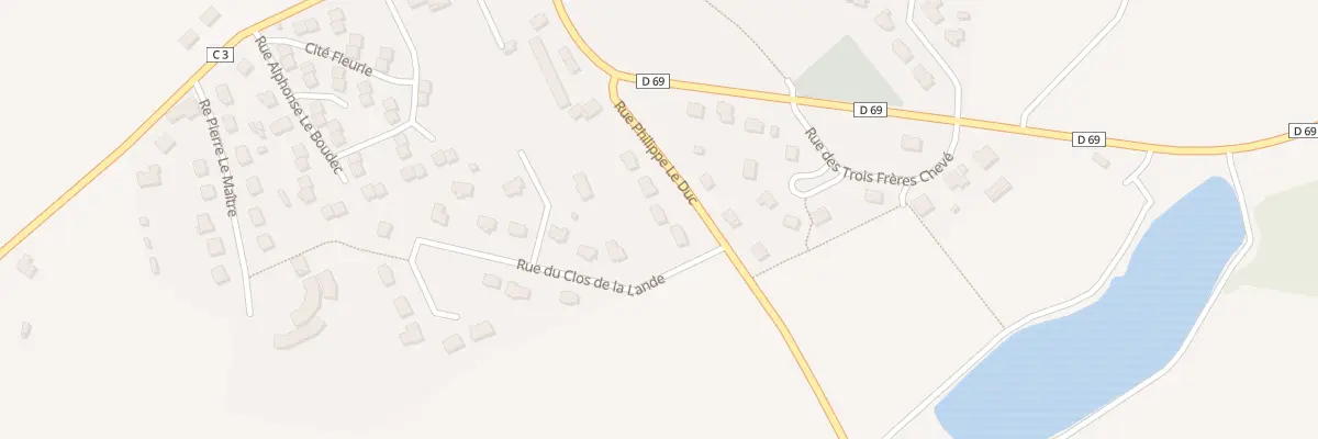 Plan du 8 Rue Philippe le Duc à Hémonstoir