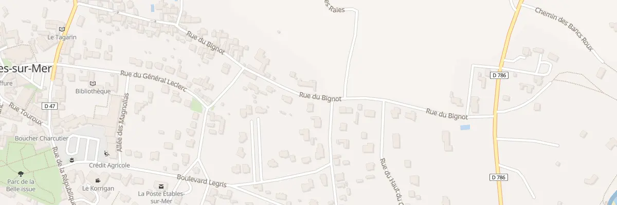 Plan du 39 Rue du Mal Foch à Binic-Étables-sur-Mer