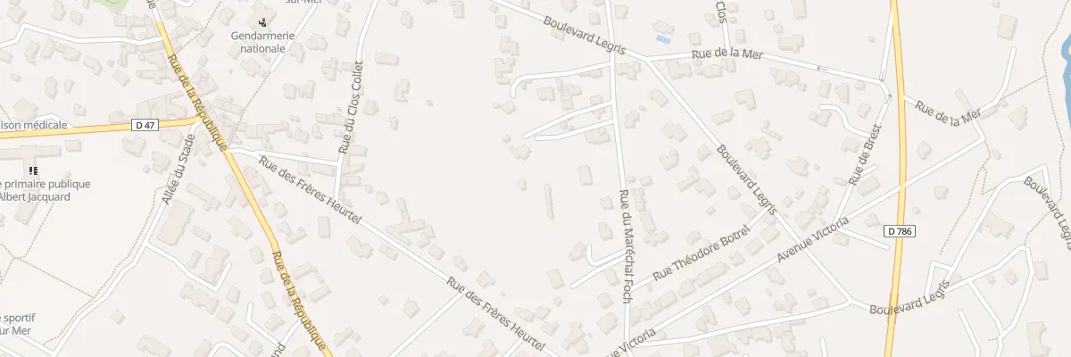 Plan du 13B Rue du Mal Foch à Binic-Étables-sur-Mer