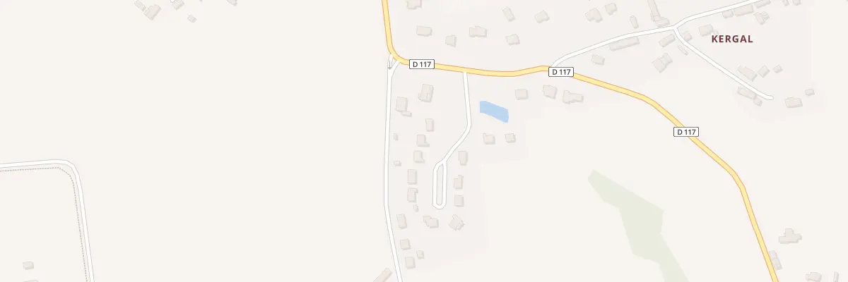 Plan du 6 Lot de Kerhouent à Moréac