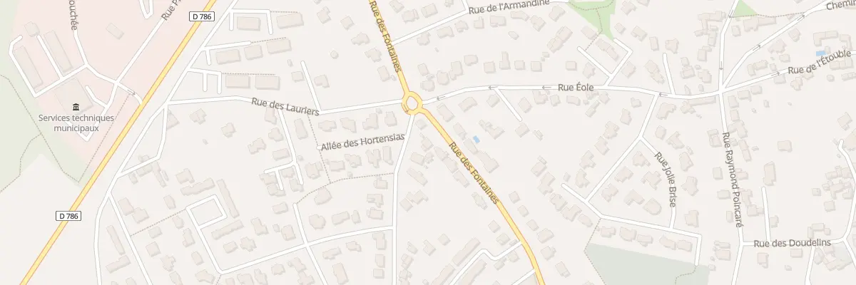 Plan du 9005 Rue des Fontaines à Binic-Étables-sur-Mer