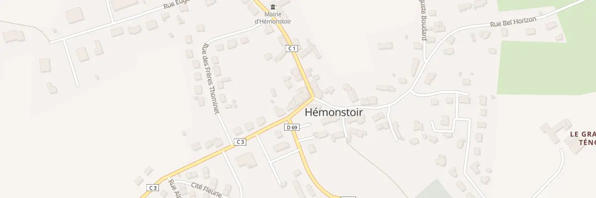 Plan du 4 Rue des 3 Freres Fraboulet à Hémonstoir