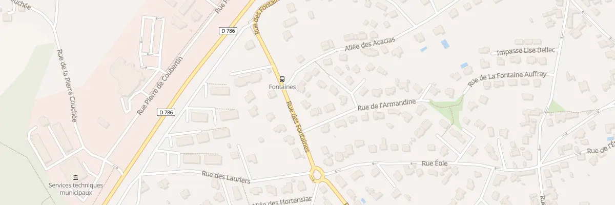 Plan du 28 Rue des Fontaines à Binic-Étables-sur-Mer
