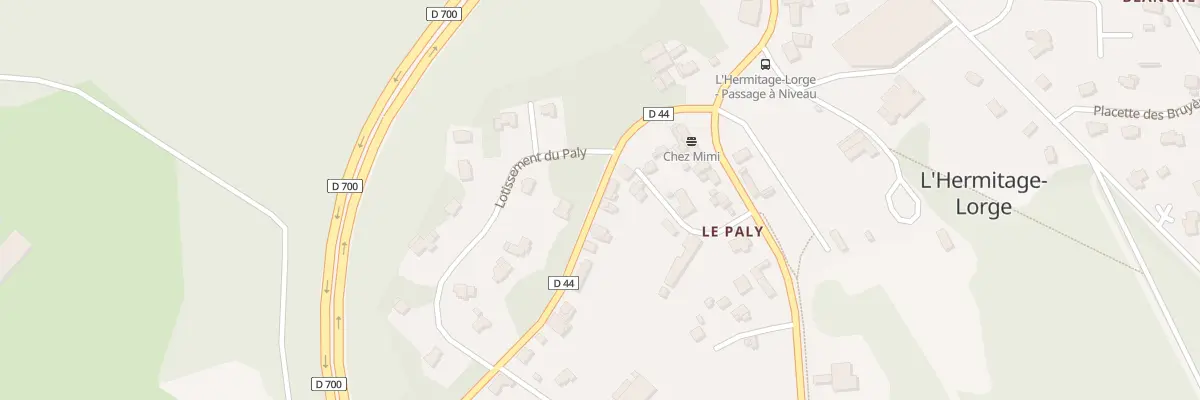 Plan du 65 Le Paly à Plœuc-L’Hermitage