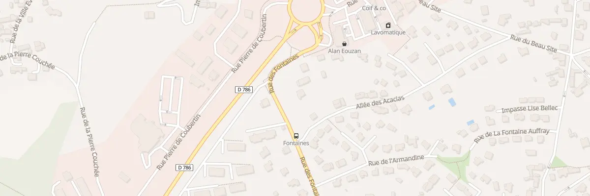 Plan du 40 Rue des Fontaines à Binic-Étables-sur-Mer