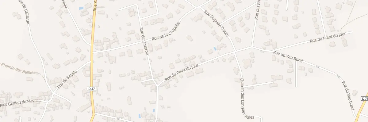 Plan du 13 Rue du Point du Jour à Binic-Étables-sur-Mer
