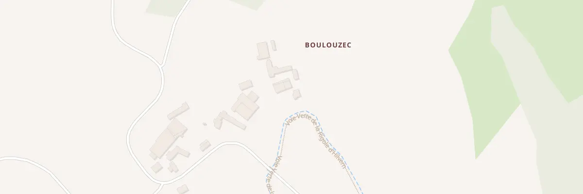 Plan du 5345 Boulouzec à Saint-Gonnery