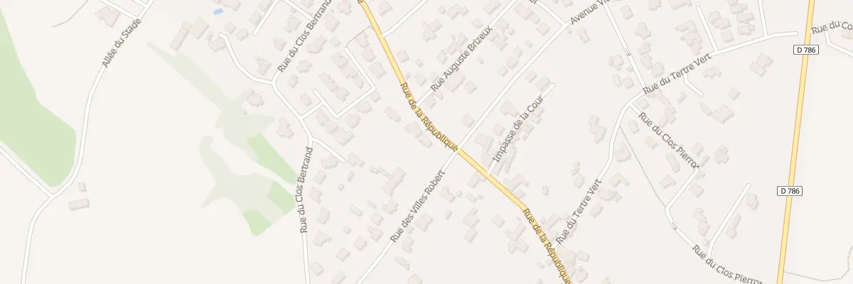 Plan du 44 Rue de la République à Binic-Étables-sur-Mer