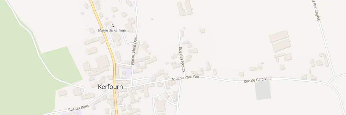 Plan du 7 Rue des Ajoncs à Kerfourn
