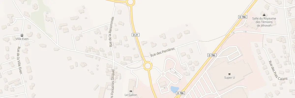 Plan du 11 Rue des Perrières à Binic-Étables-sur-Mer
