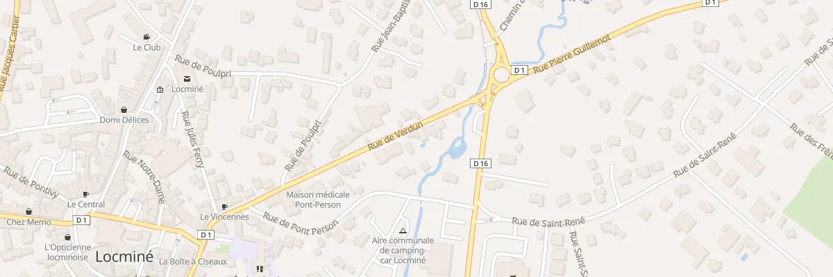 Plan du 26 Rue de Verdun à Locminé