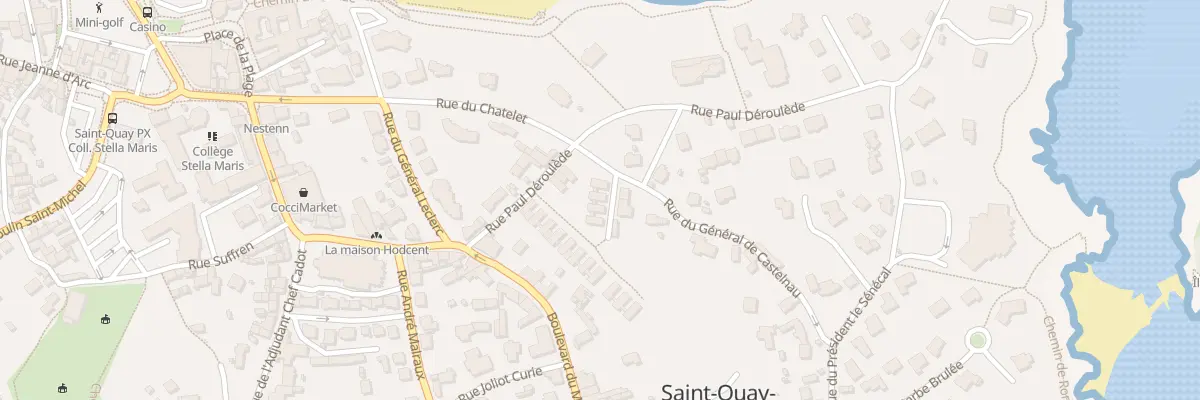 Plan du 2 Rue du Gen de Castelnau à Saint-Quay-Portrieux