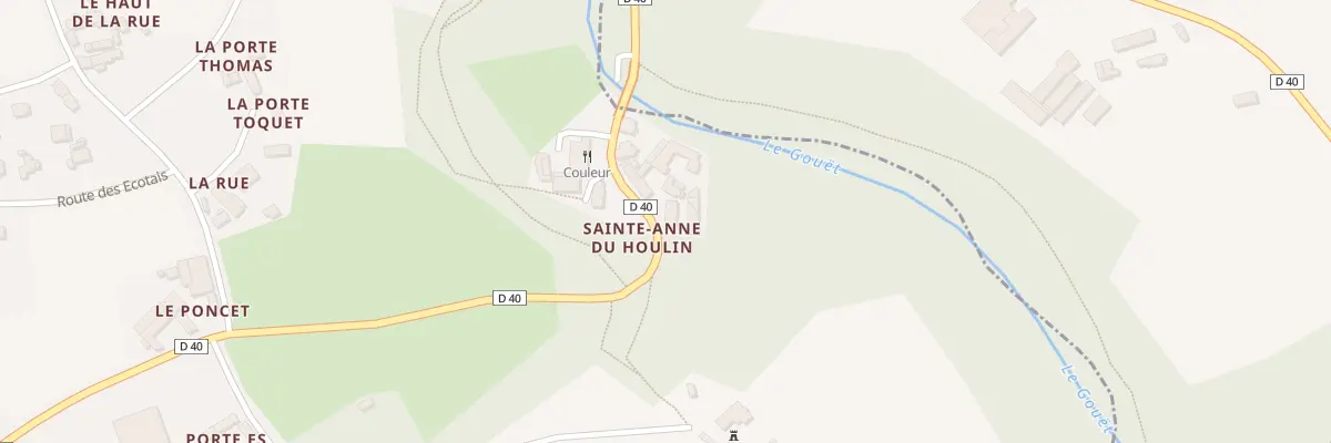 Plan du 5040 Sainte-Anne du Houlin à Plaine-Haute