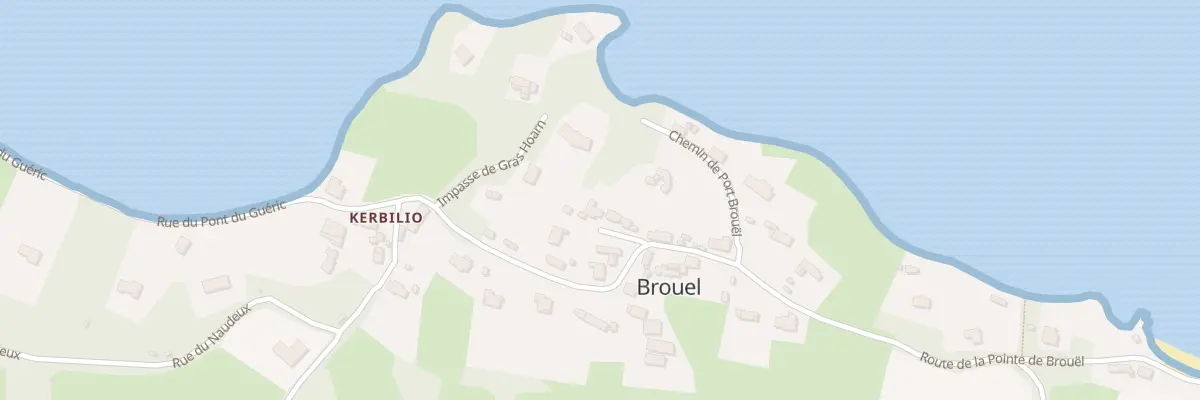 Plan du 6146 Brouel à Île-aux-Moines