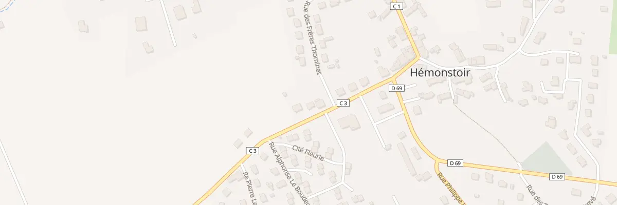 Plan du 20 Rue des 3 Freres Fraboulet à Hémonstoir