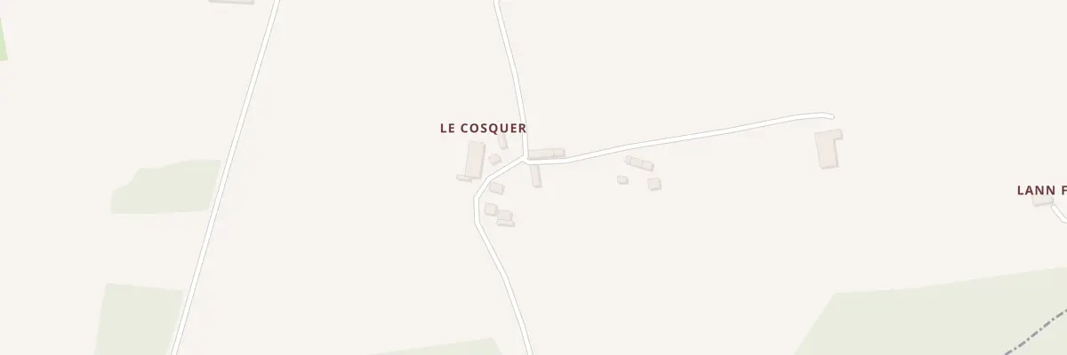 Plan du 5116 Cosquer à Moustoir-Ac