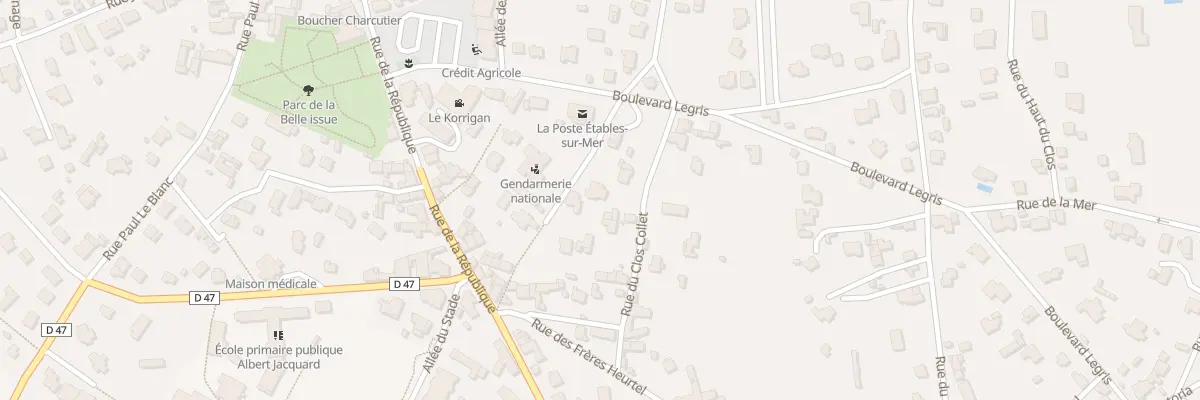 Plan du 1 Rue Charles Le Goffic à Binic-Étables-sur-Mer