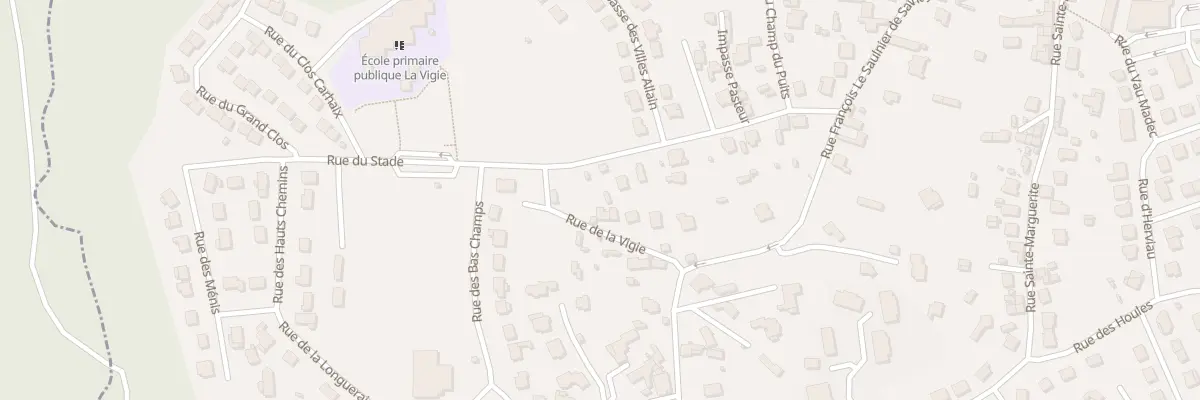 Plan du 14 Rue de la Vigie à Binic-Étables-sur-Mer
