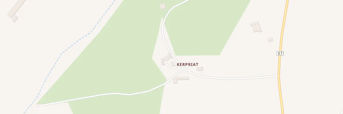 Plan du 307 Kerpriat à Saint-Thélo