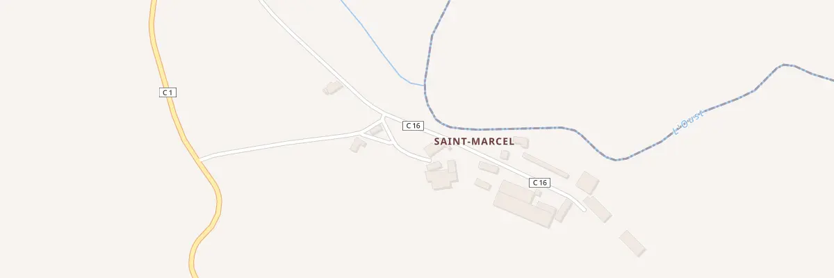 Plan du 17 Saint -Marcel à Saint-Caradec