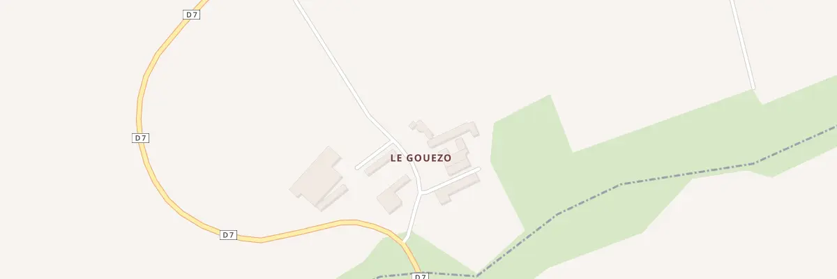 Plan du 5125 Le Gouézo à Saint-Thélo