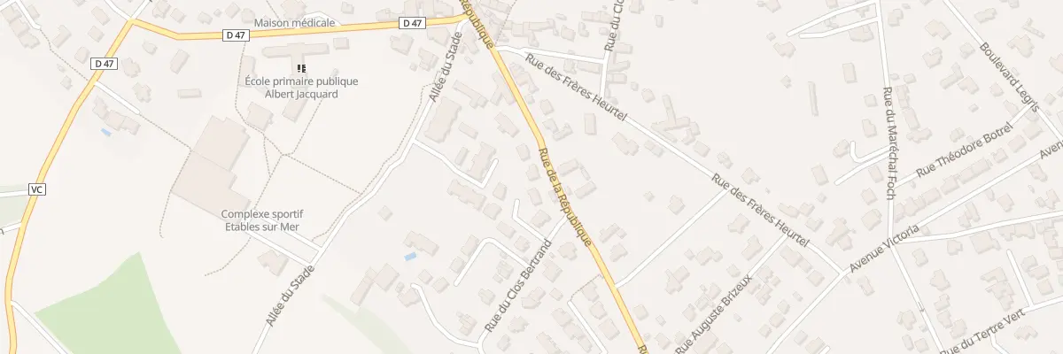 Plan du 28 Rue de la République à Binic-Étables-sur-Mer
