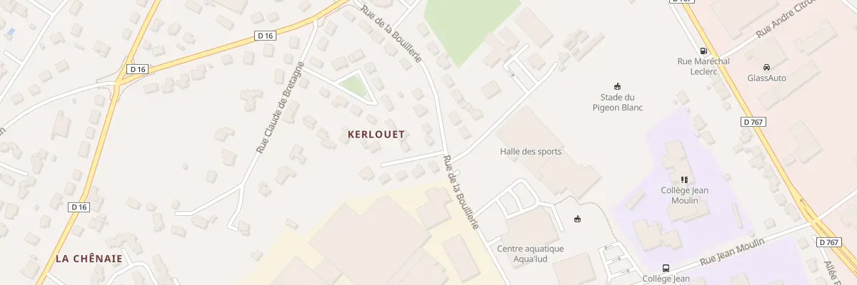 Plan du 18 Rue de la Bouillerie à Locminé