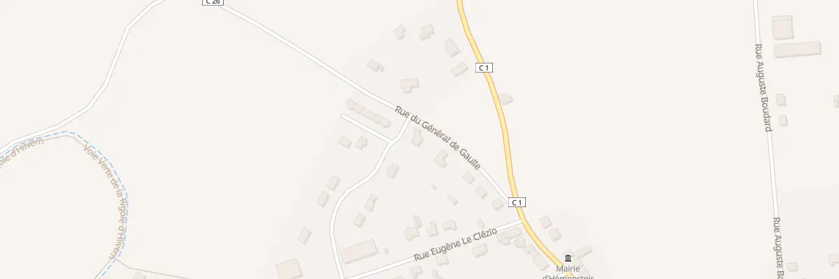 Plan du 1 Rue de l’Hilvern à Hémonstoir