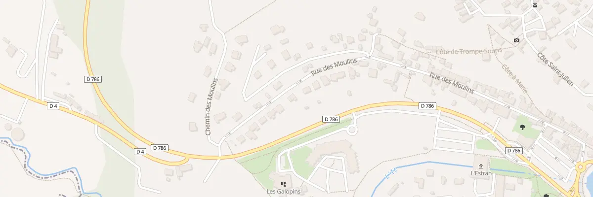 Plan du 39 Rue des Moulins à Binic-Étables-sur-Mer