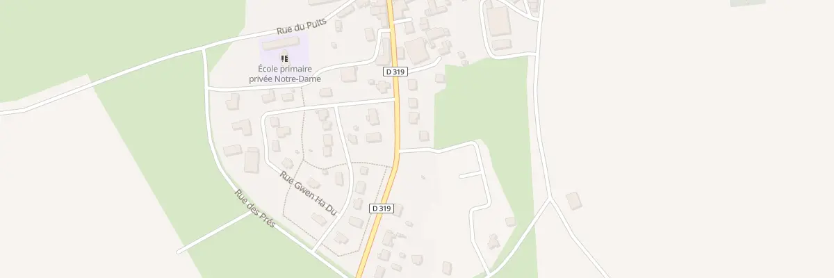 Plan du 23 Rue de Saint Eloi à Kerfourn