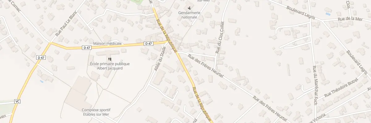 Plan du 35 Rue de la République à Binic-Étables-sur-Mer