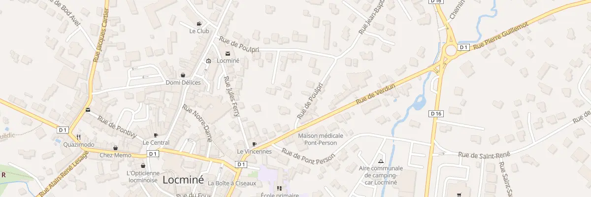 Plan du 26B Rue de Poulpri à Locminé