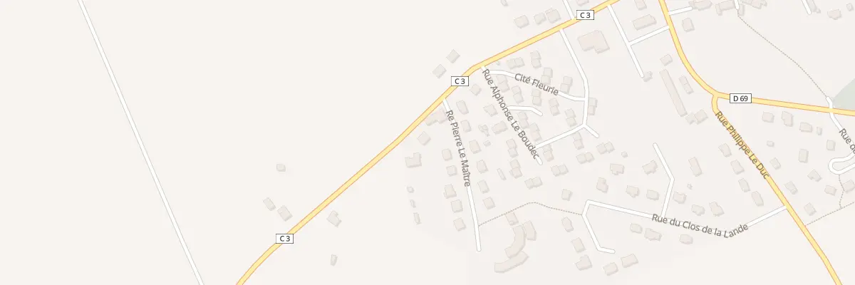 Plan du 5 Rue des 3 Freres Fraboulet à Hémonstoir