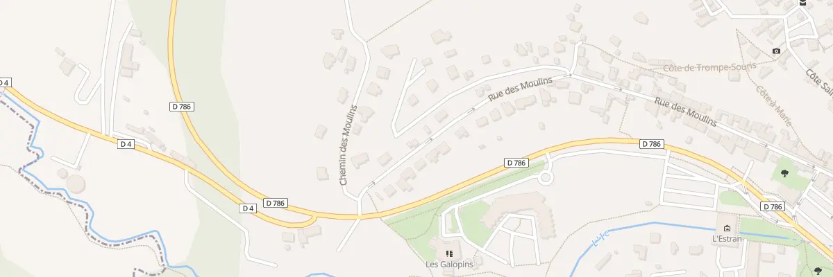 Plan du 42T Rue des Moulins à Binic-Étables-sur-Mer