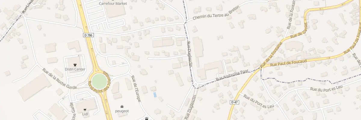Plan du 13 Rue Duguesclin à Binic-Étables-sur-Mer