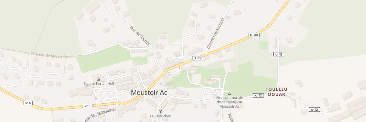 Plan du 9 Rue de la Maillette à Moustoir-Ac