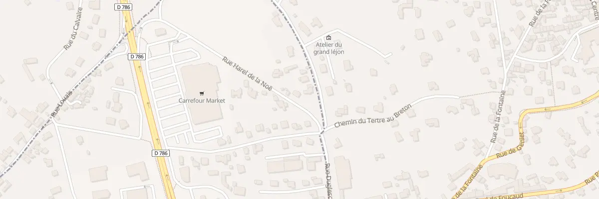 Plan du 2 Rue Harel de la Noë à Binic-Étables-sur-Mer