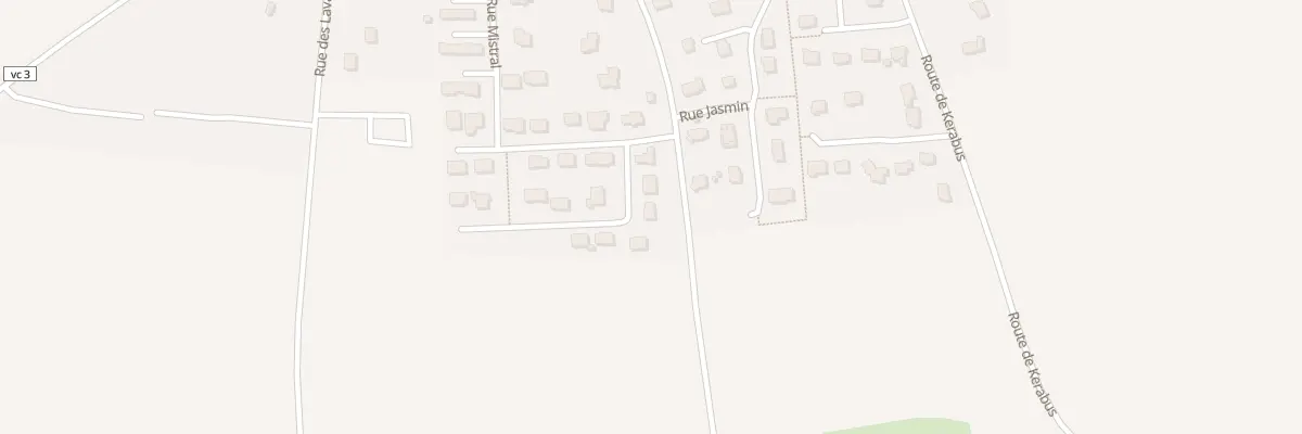 Plan du 5 Rue Job Guillemet à Moustoir-Ac