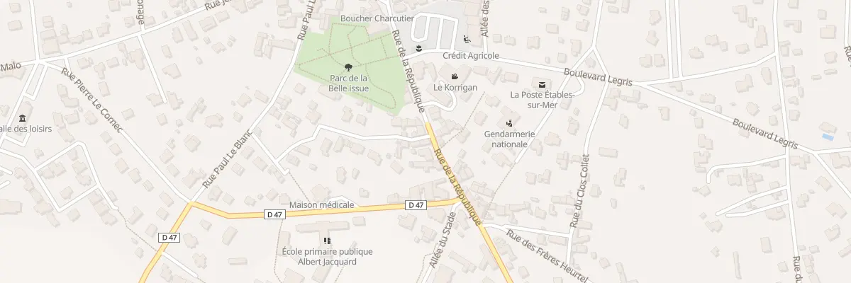 Plan du 8B Rue de la République à Binic-Étables-sur-Mer