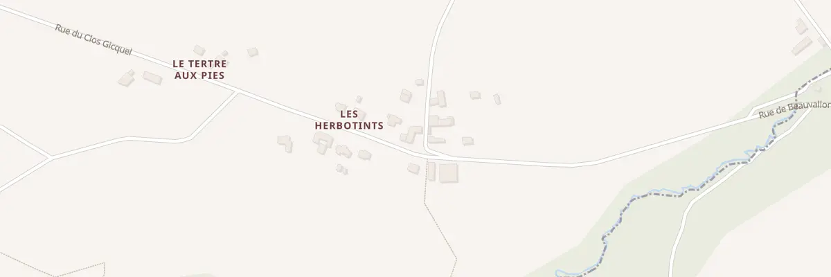 Plan du 7B Les Herbotints à Trémuson