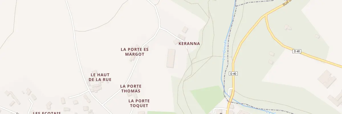 Plan du 10 Ker Anna à Plaine-Haute