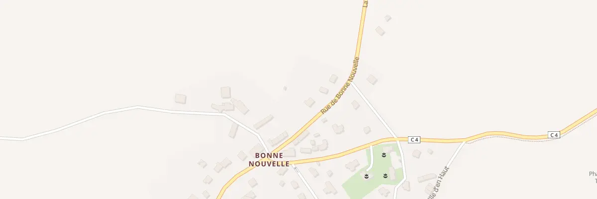 Plan du 22 Rue Bonne Nouvelle à Uzel