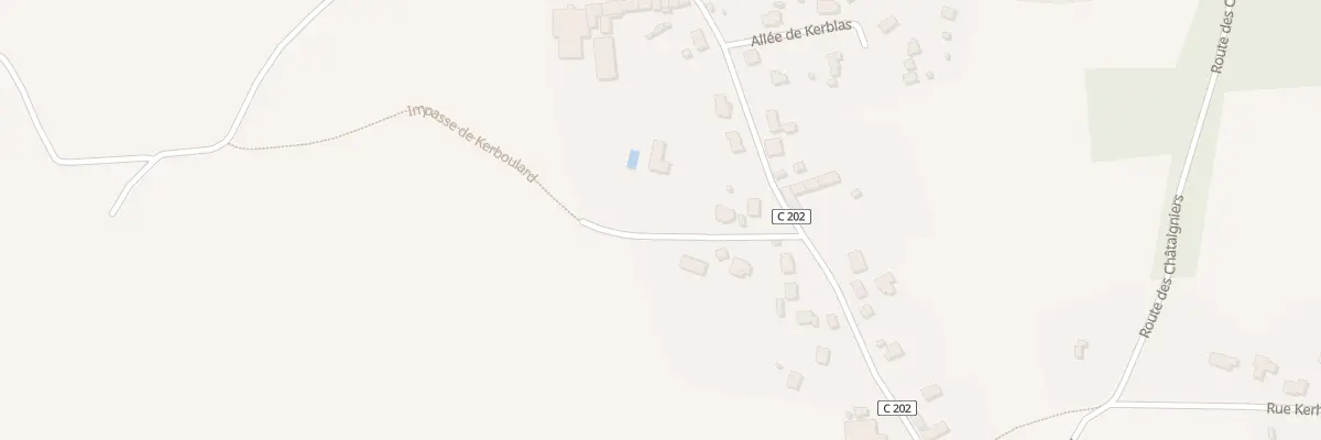 Plan du 8 Imp de Kerboulard à Sarzeau