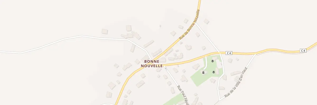 Plan du 18 Rue Bonne Nouvelle à Uzel