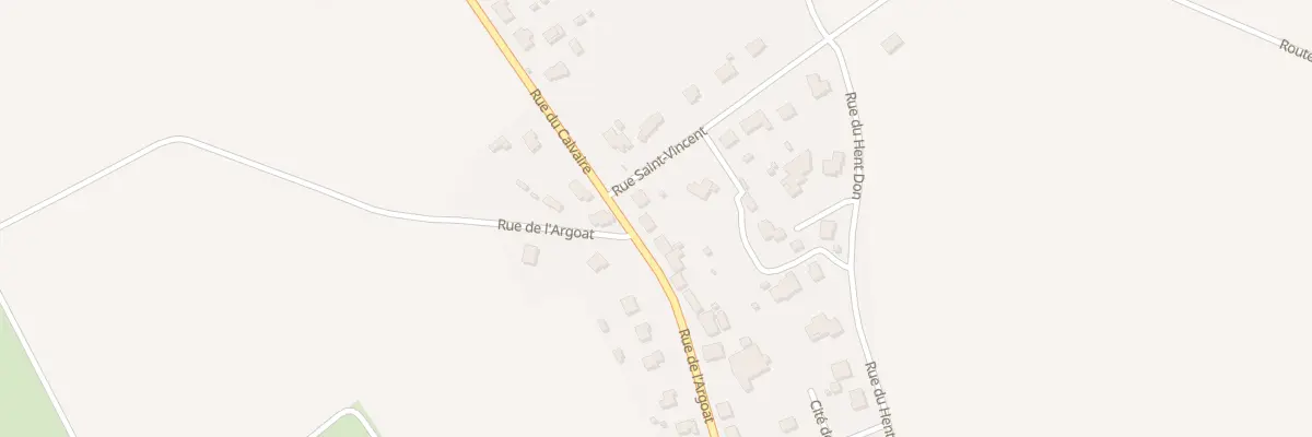 Plan du 42 Rue de l’Argoat à Kerfourn