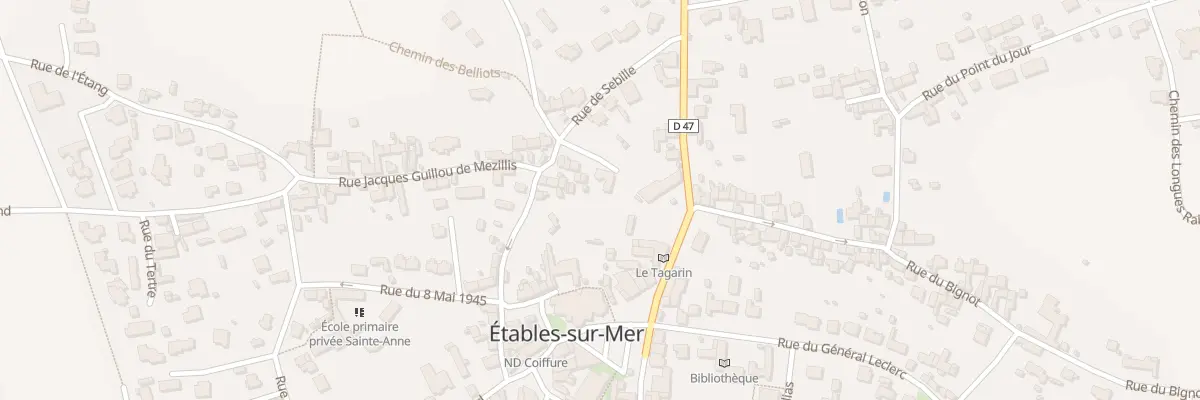 Plan du 6B Rue Sebille à Binic-Étables-sur-Mer