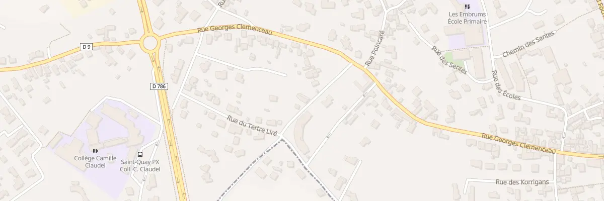 Plan du 8 Rue du Docteur Legendre à Saint-Quay-Portrieux